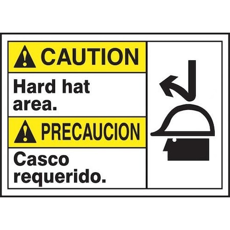 BILINGUAL ANSI CAUTION VISUAL ALERT MTAS600XV